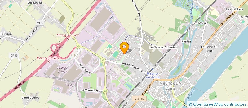 localisation de l'entreprise LOIRE&IDEES  ORLEANS