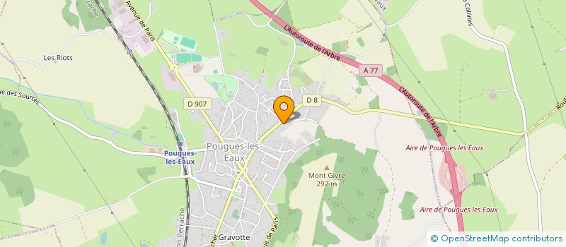 localisation de l'entreprise LOIRE-IMMO  POUGUES-LES-EAUX