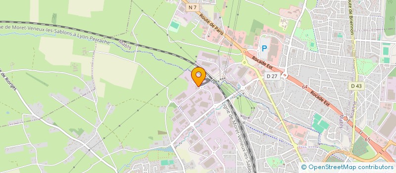 localisation de l'entreprise LOIRE INCENDIE SECURITE RHONE ALPES à RIORGES