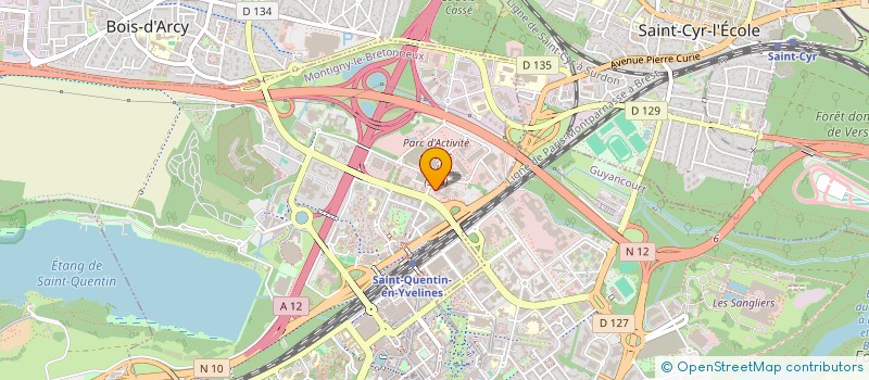 localisation de l'entreprise LOIRE INVEST  MONTIGNY-LE-BRETONNEUX