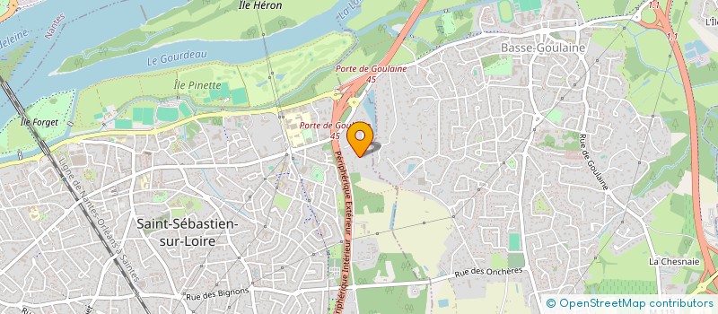 localisation de l'entreprise LOIRE INVESTISSEMENT  SAINT-SEBASTIEN-SUR-LOIRE