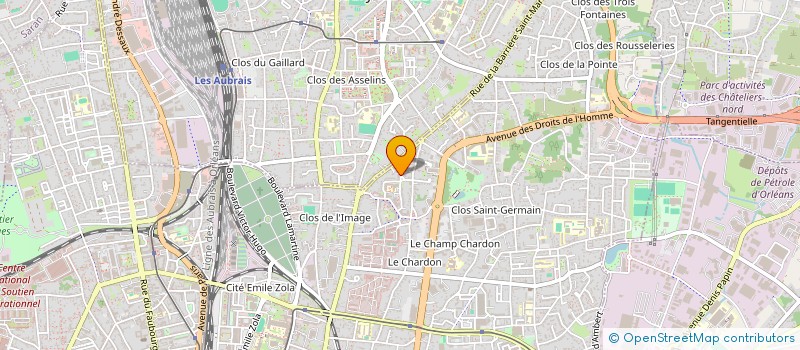 localisation de l'entreprise LOIRE ISOL à ORLEANS
