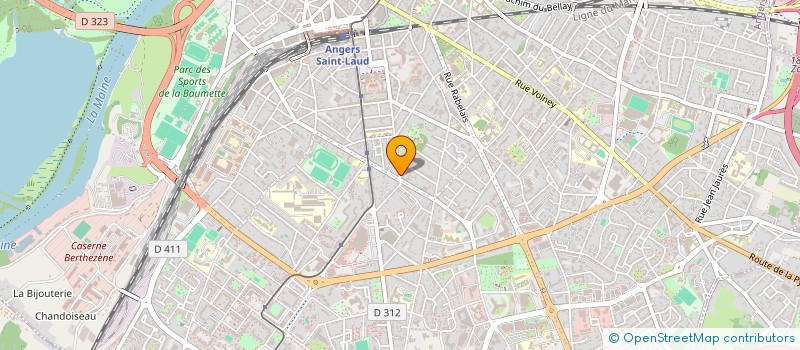 localisation de l'entreprise LOIRE LOISIRS à ANGERS