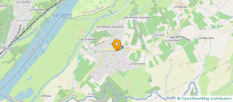 localisation de l'entreprise LOIRE MAINE DIVATTE  OREE D'ANJOU