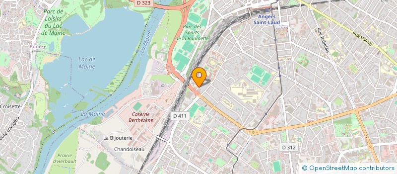 localisation de l'entreprise LOIRE MAINE SOLUTIONS à ANGERS