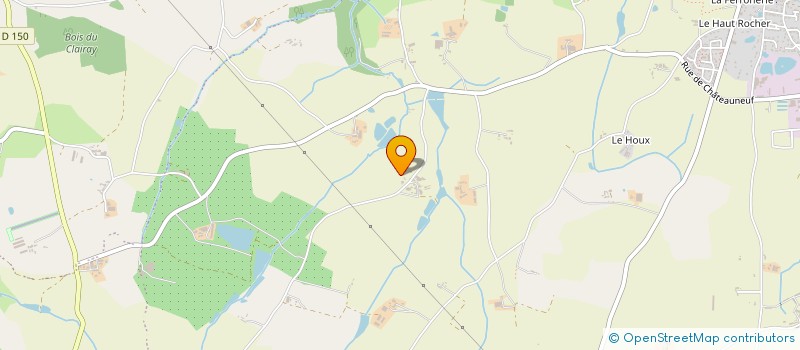 localisation de l'entreprise LOIRE MAUGES ENERGIE  MAUGES-SUR-LOIRE