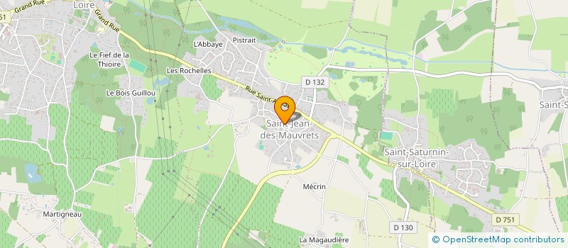 localisation de l'entreprise LOIRE MECANIQUE  TERRANJOU