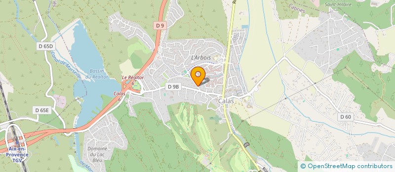 localisation de l'entreprise LOIRE MEDITERRANEE  CABRIES