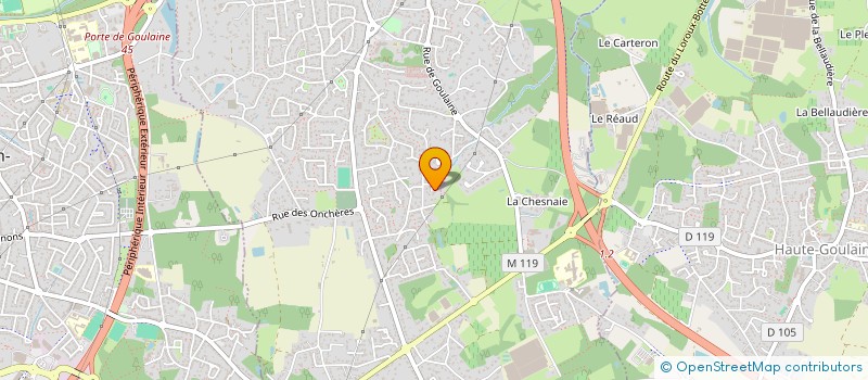 localisation de l'entreprise LOIRE NETTOYAGE SERVICE  BASSE-GOULAINE