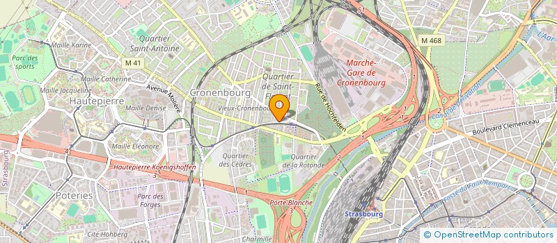 localisation de l'entreprise LOIRE PATRIMOINE à STRASBOURG