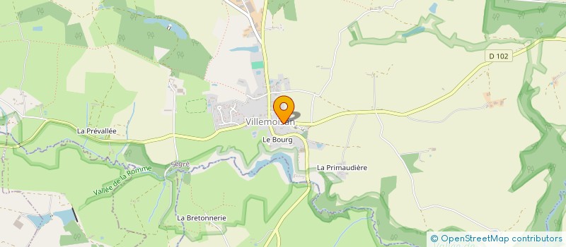 localisation de l'entreprise LOIRE-PATRIMOINE  JOUE-SUR-ERDRE
