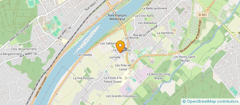 localisation de l'entreprise LOIRE & PRESTIGE  BLOIS