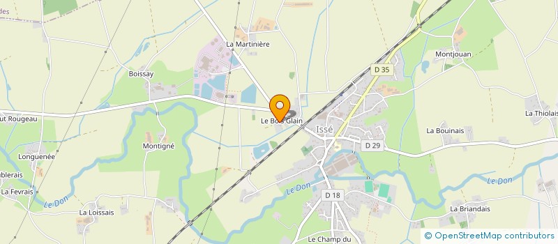 localisation de l'entreprise LOIRE REVENTE  ISSE