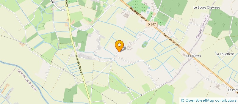 localisation de l'entreprise LOIRE SEEDS à LOIRE-AUTHION