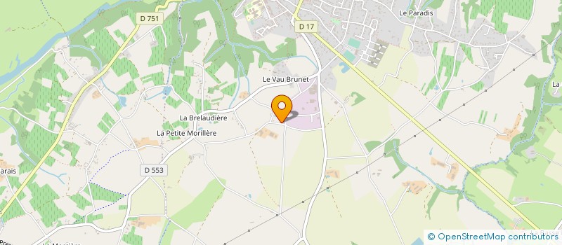 localisation de l'entreprise LOIRE TP - TOUBLANC JEAN-FRANCOIS à OREE-D'ANJOU