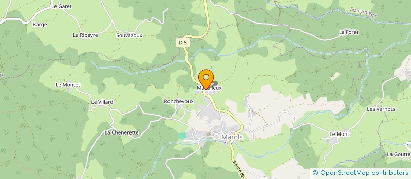 localisation de l'entreprise LOIRE TRACTION  MAROLS