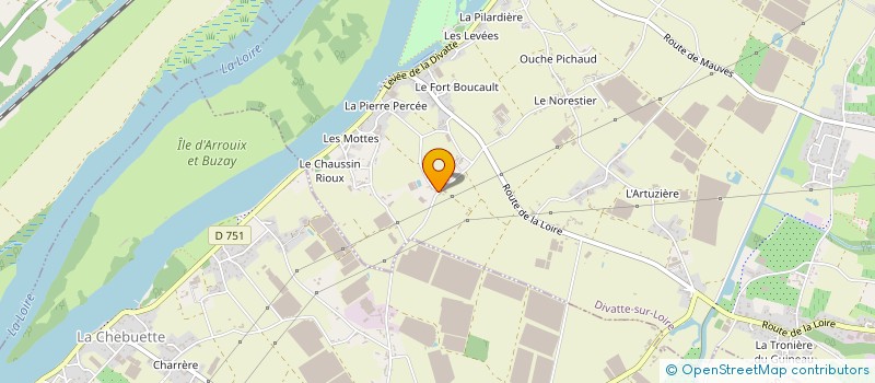 localisation de l'entreprise LOIRE VALLEE à DIVATTE-SUR-LOIRE