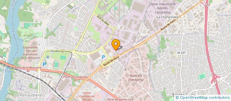 localisation de l'entreprise LOIRE VIANDE HALAL  NANTES
