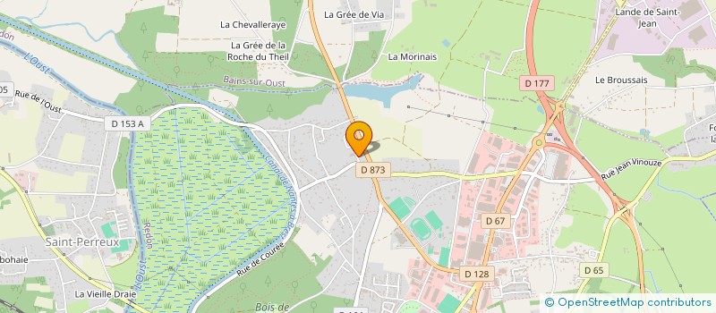 localisation de l'entreprise LOIRE-VILAINE AGENCEMENT à REDON