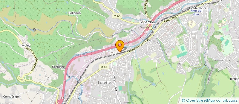 localisation de l'entreprise LOIRENOV  LORETTE