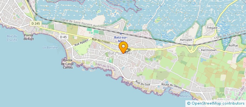 localisation de l'entreprise LOIRET  BATZ-SUR-MER