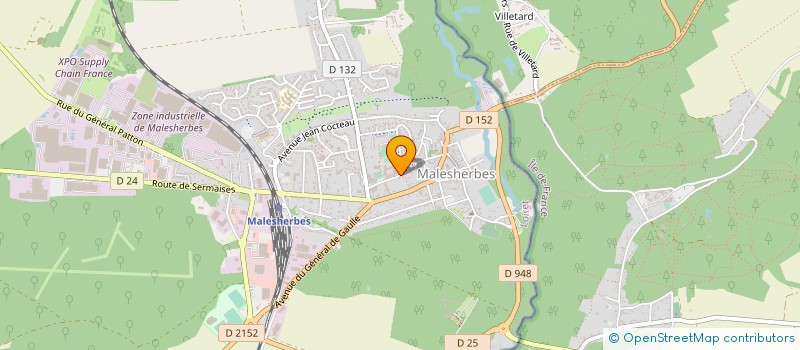 localisation de l'entreprise LOIRET BATI à LE MALESHERBOIS