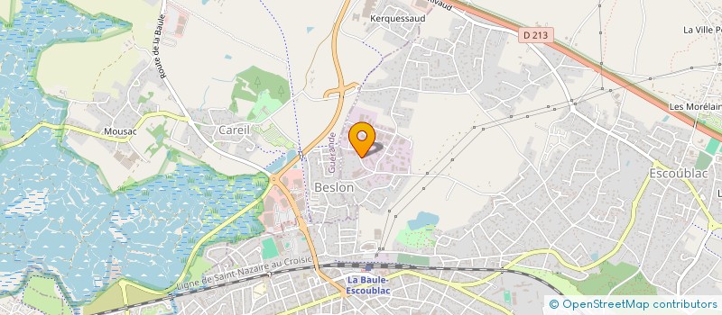 localisation de l'entreprise LOIRET-BELIN à LA BAULE-ESCOUBLAC