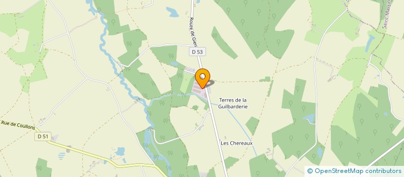 localisation de l'entreprise LOIRET PACK à AUTRY-LE-CHATEL