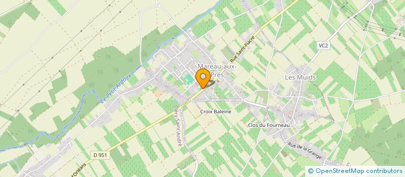 localisation de l'entreprise LOIRET PANIER FRAIS à SAINT-JEAN-LE-BLANC
