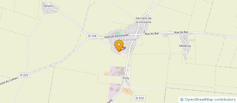 localisation de l'entreprise LOIRET PAVAGE à OUTARVILLE