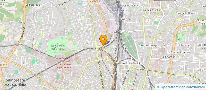 localisation de l'entreprise LOIRET PROPRETE ET SERVICES à ORLEANS