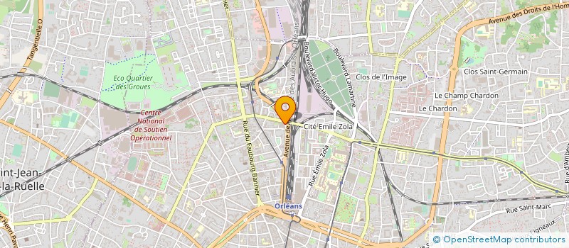 localisation de l'entreprise LOIRETAINS SERVICES à ORLEANS