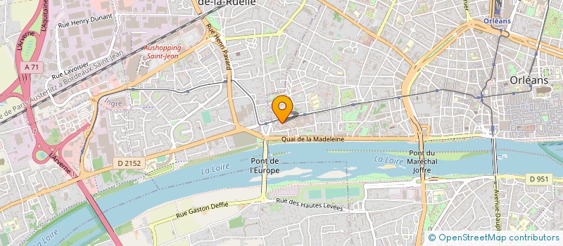 localisation de l'entreprise LOIRETEL SERVICES  ORLEANS