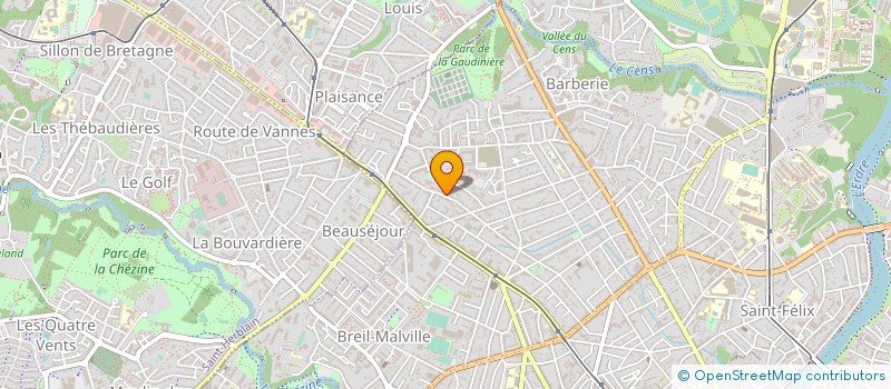 localisation de l'entreprise LOIREVI  NANTES