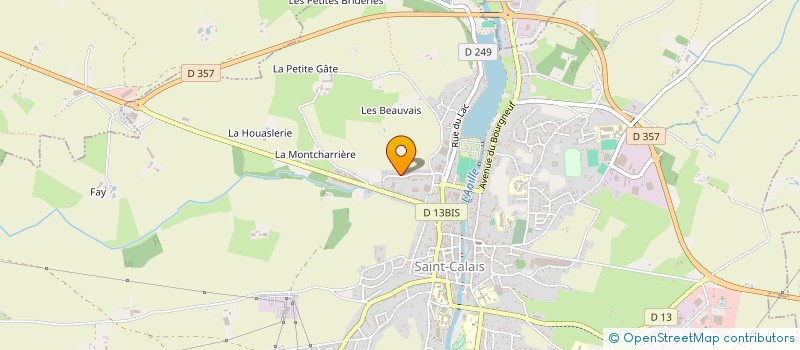 localisation de l'entreprise LOIRPROD  SAINT-GERVAIS-DE-VIC