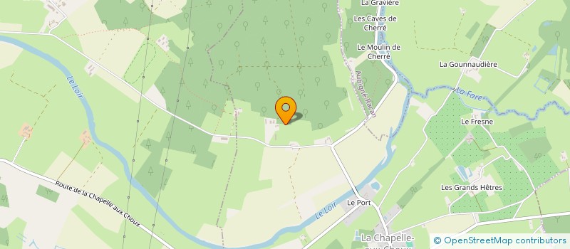 localisation de l'entreprise LOIRSOLAIRE  LA CHAPELLE-AUX-CHOUX