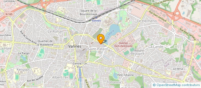 localisation de l'entreprise LOIS à VANNES