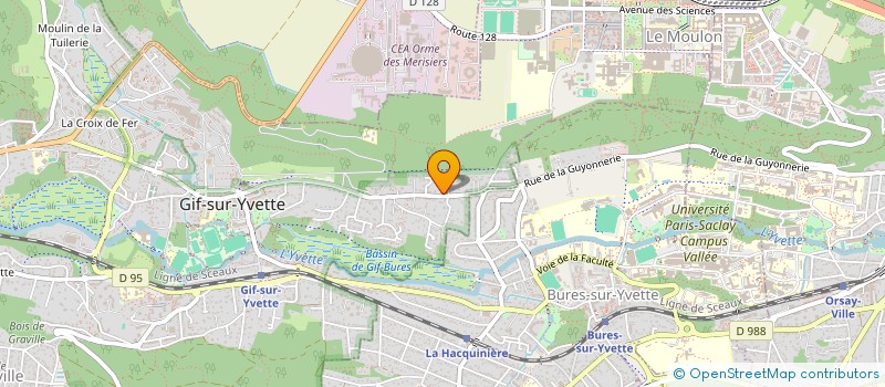 localisation de l'entreprise LOIS & CLARK à GIF-SUR-YVETTE