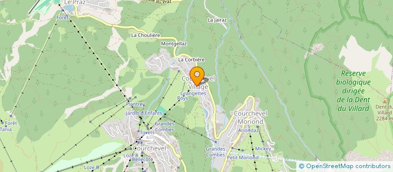 localisation de l'entreprise LOISE EN CUISINE à COURCHEVEL