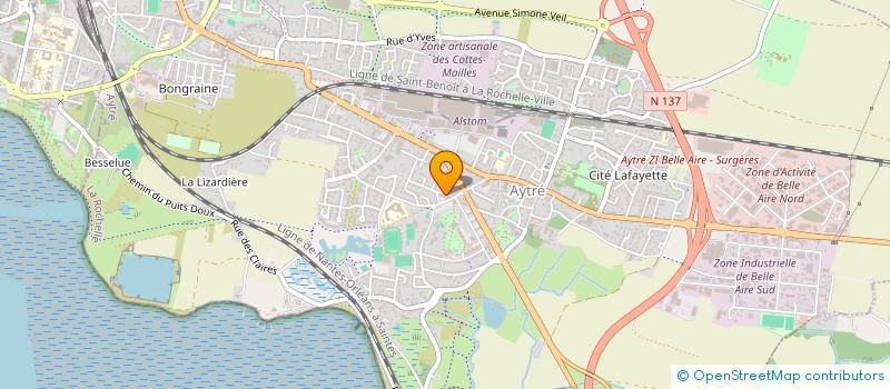 localisation de l'entreprise LOISE GAUDIN  AYTRE