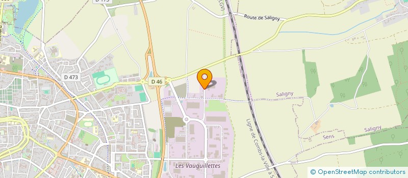 localisation de l'entreprise LOISEAU à SENS
