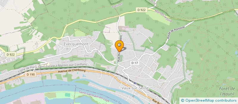 localisation de l'entreprise LOISEAU DES BOIS  VAUX-SUR-SEINE