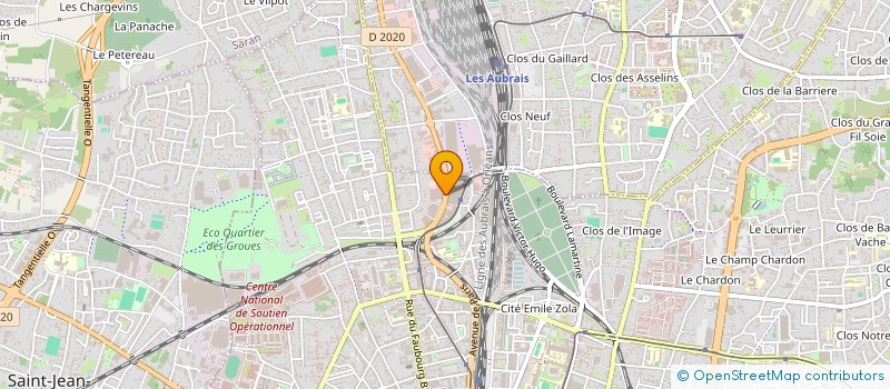 localisation de l'entreprise LOISEAU ET CIE à ORLEANS