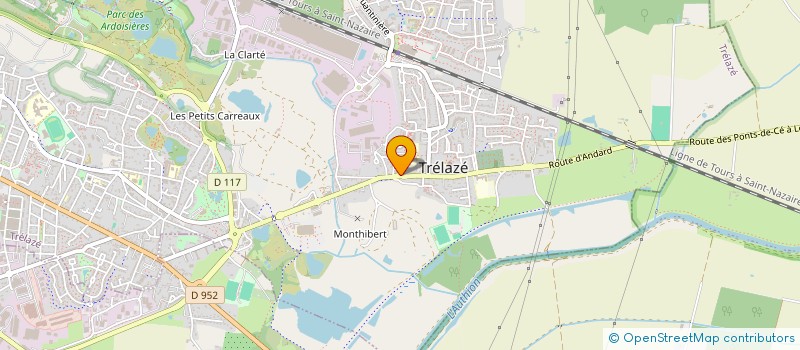 localisation de l'entreprise LOISEAU FOTO  TRELAZE