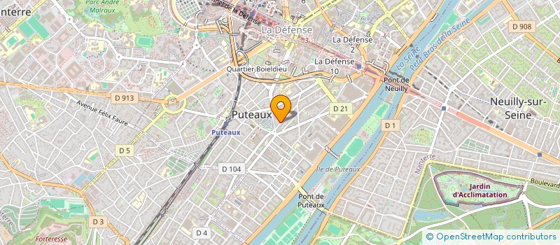 localisation de l'entreprise LOISEBLEU  PUTEAUX