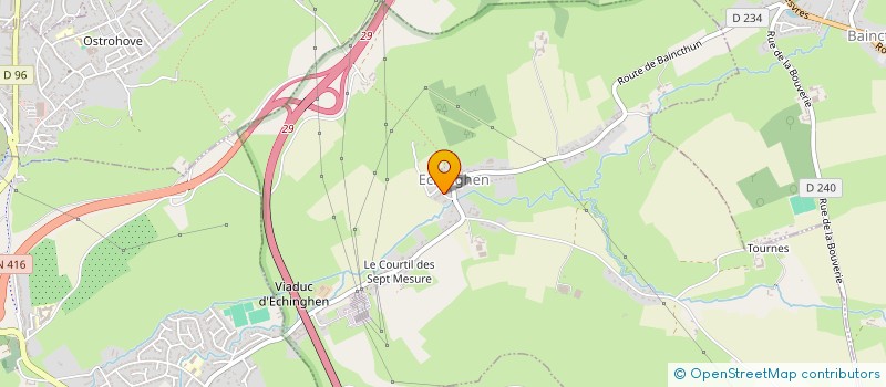 localisation de l'entreprise LOISEL FRERES à ECHINGHEN