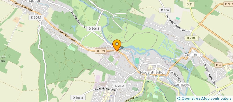 localisation de l'entreprise LOISELET HOLDING à NOGENT-LE-ROI