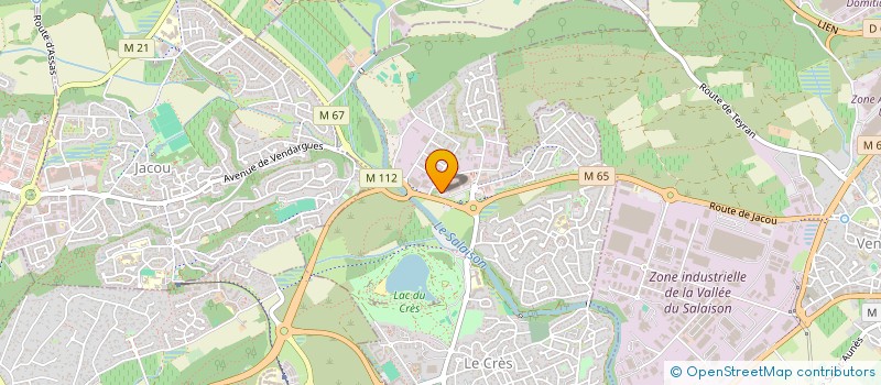 localisation de l'entreprise LOISIDIS  LE CRES