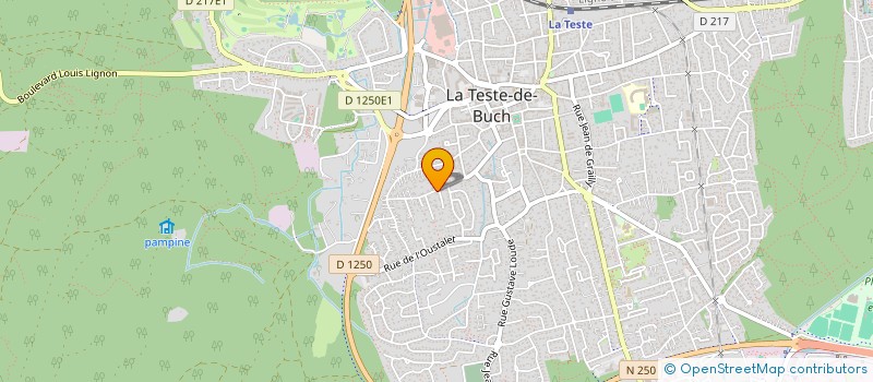 localisation de l'entreprise LOISIR AMICAL SPORTIF TESTERIN à LA TESTE-DE-BUCH