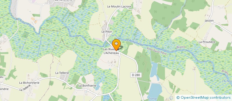 localisation de l'entreprise LOISIR ANIMATION  PORT-SAINT-PERE